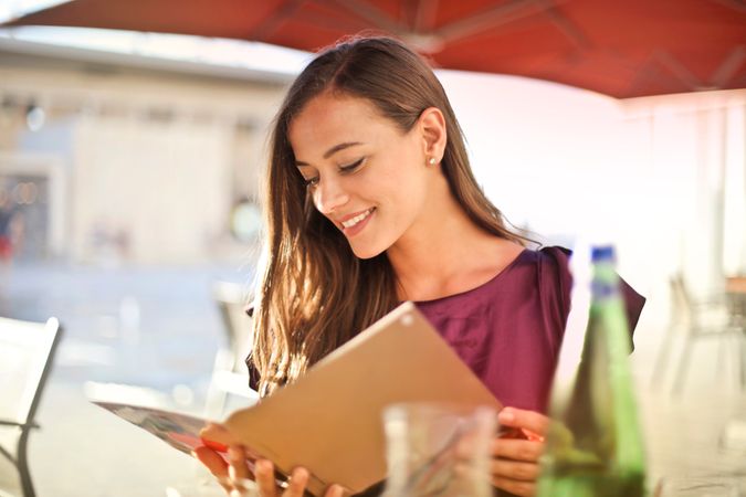A Smiling Woman Photo