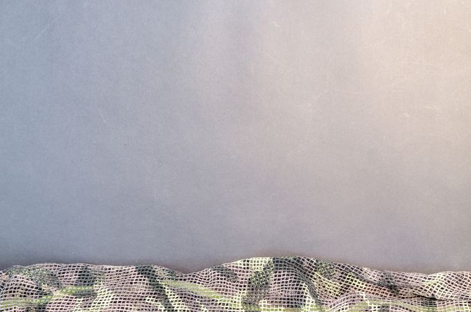 Abstract Army Print Cloth With Gray Background Photo