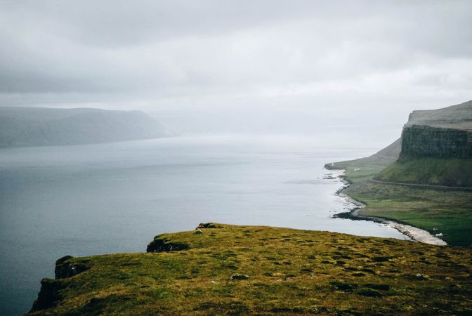 Beach Under Clouds Photo