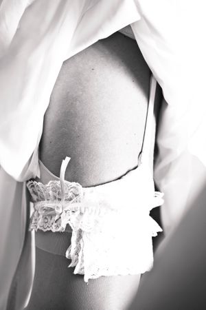 Black And White Picture Wedding Bands Photo