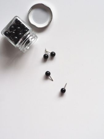 Black Pins Photo