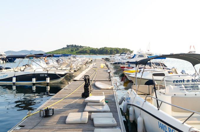 Boats Near Dock Photo