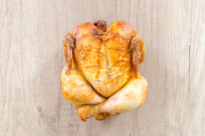 Chicken On Table Photo