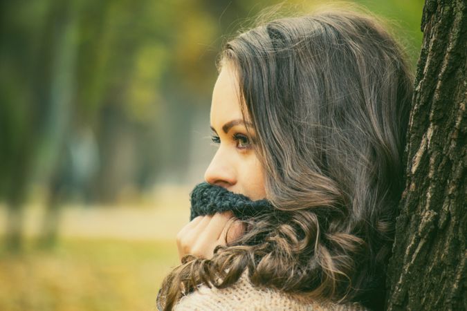 Close-Up Photography Of A Beautiful Girl Photo