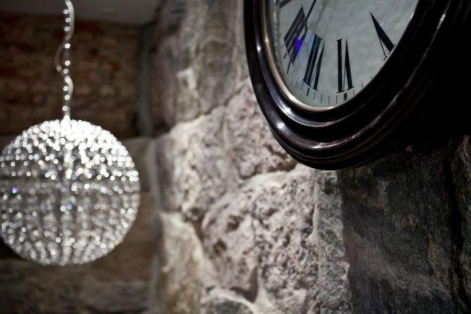 Close-up Photography Of Vintage Clock Photo