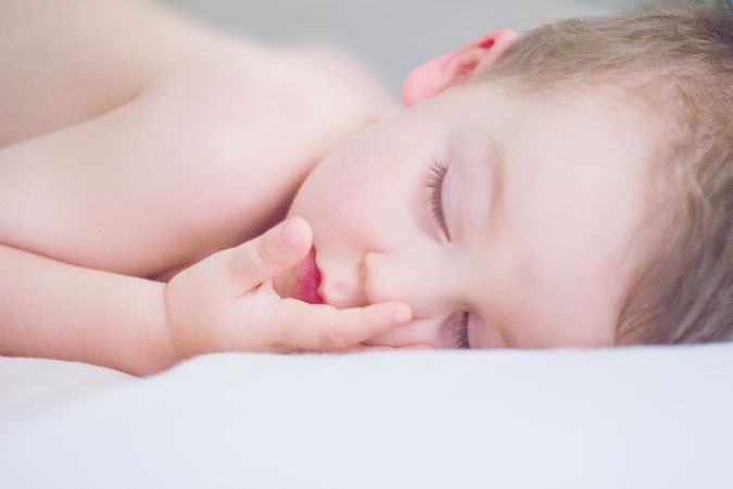 Closeup Photography Of Sleeping Boy Photo