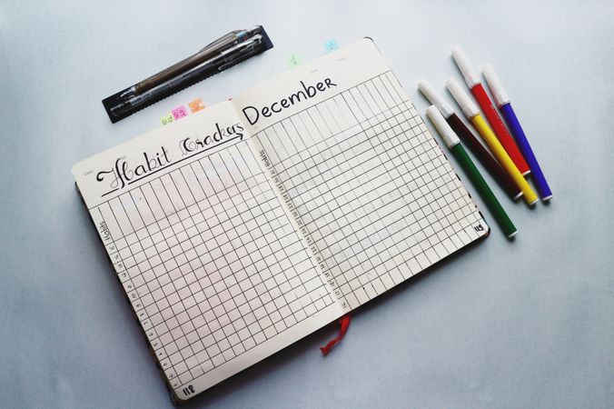 December Full Month Calendar Photo
