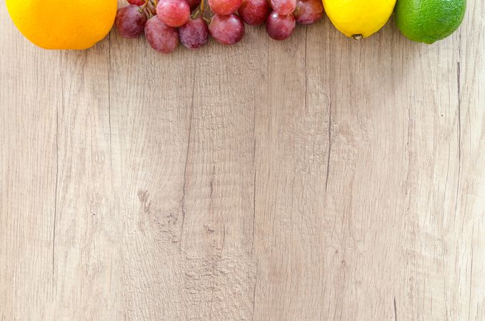 Delicious Citrus Fruits On Chopping Board Photo