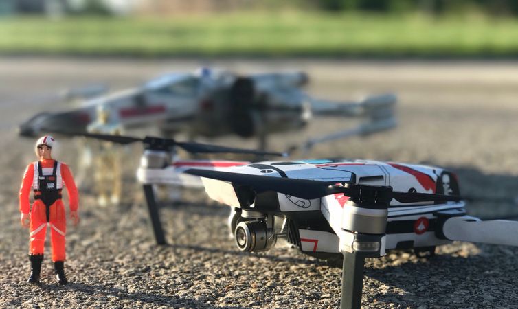 Drone Beside Toys Photo
