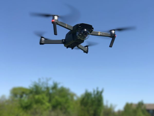 Flying Drone Photo