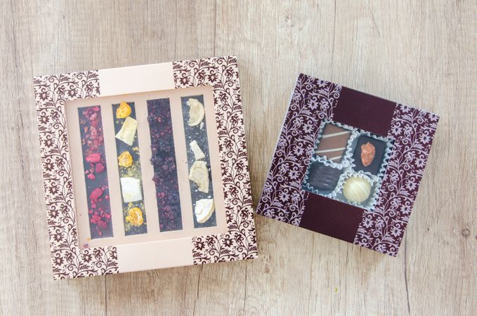 Fresh Baked Sweets And Cakes On Wooden Table Photo