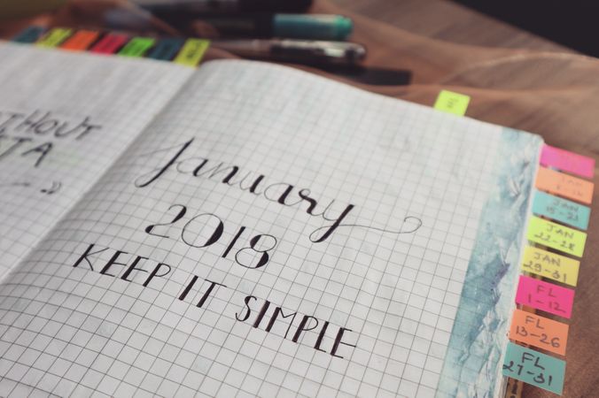 January 2018- Keep It Simple Photo