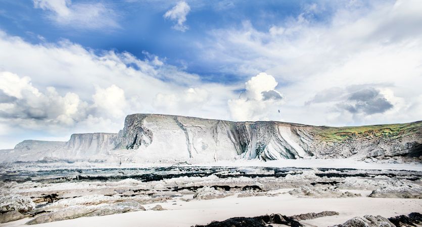 Landscape Photo Of Butte Photo