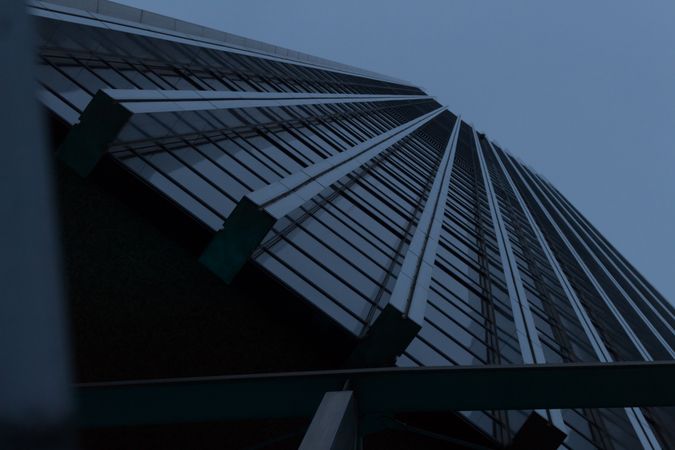 Low Angle Photography Of Buildings During Night Photo