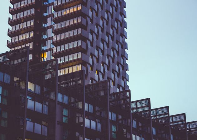 Modern Office View During Evening Photo