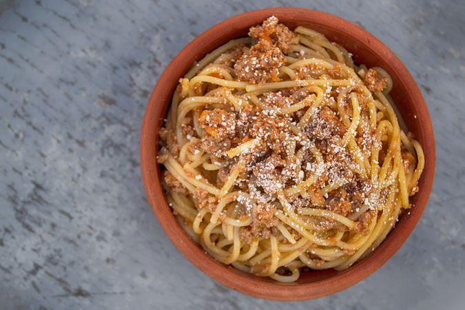 Salted Pasta In Bowl Photo