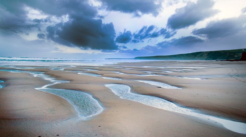 Scenic View Of The Beach Photo