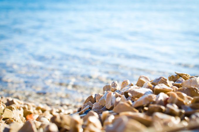 Stones At Beach Photo