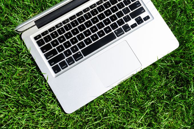 Top Vie Of Macbook's Keyboard Photo