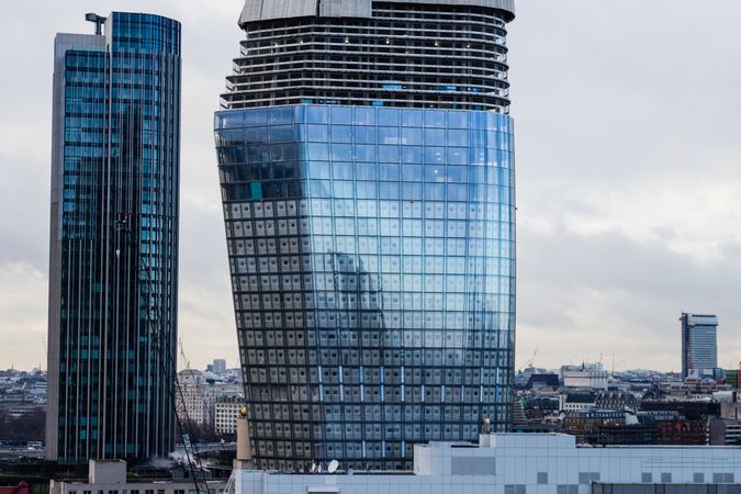 View Of Skyscrapers In City Photo