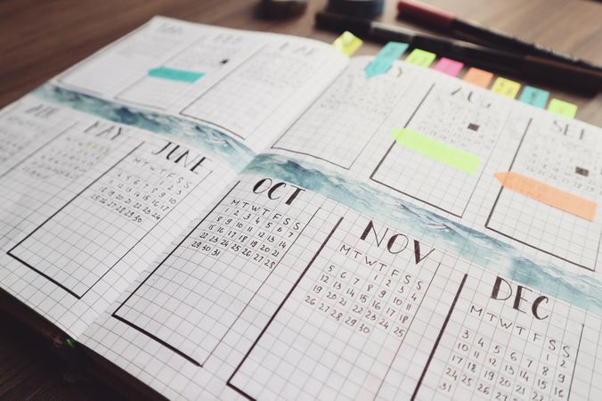 Year Log In Bullet Journal Photo