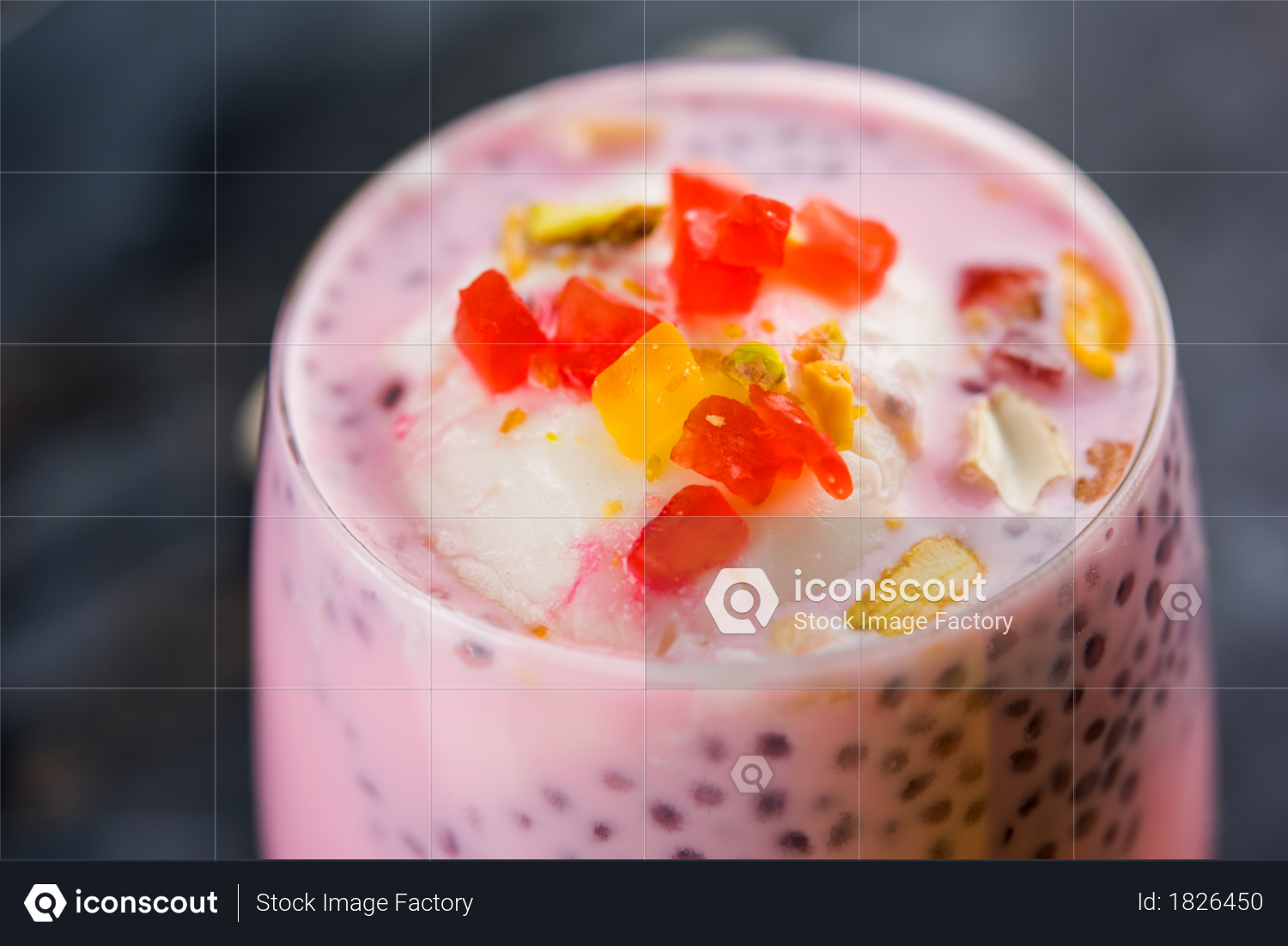 premium close up of falooda or faluda is a popular indian dessert strawberry flavoured which has ice cream noodles sweet basil seeds and nuts selective focus photo download in png premium close up of falooda or faluda is a popular indian dessert strawberry flavoured which has ice cream noodles sweet basil seeds and nuts