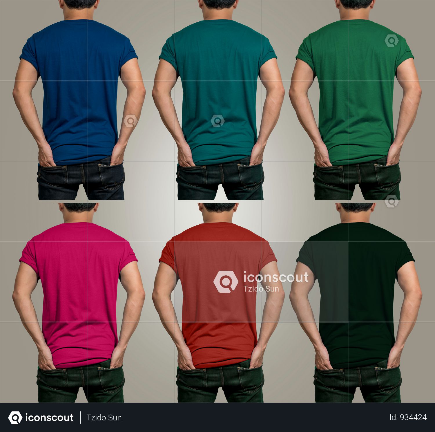 Download Premium Different Color T Shirt Mockup With Front And Back Side View Photo Download In Png Jpg Format PSD Mockup Templates