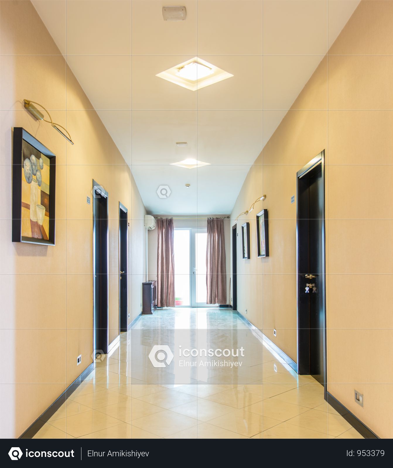 Premium Hotel Lobby Corridor With Modern Design Photo Download In Png Jpg Format