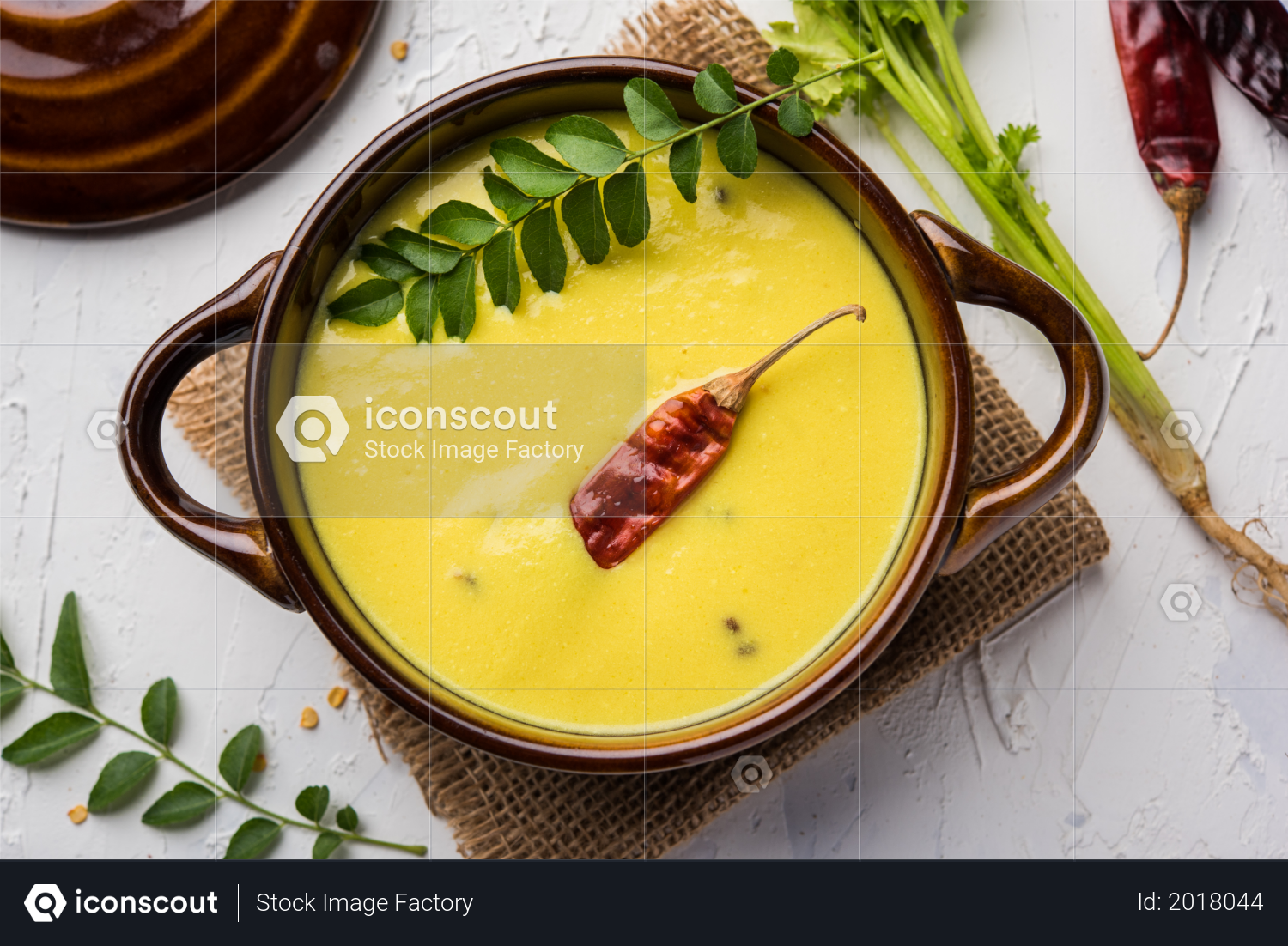 premium indian cuisine kadhi vegetarian curry made of buttermilk and chick pea flour photo download in png jpg format iconscout