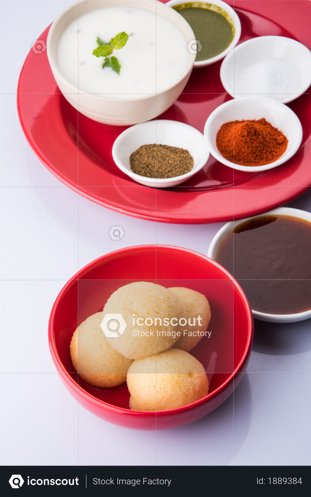 premium indian testy food dahi vada served in bowl with chutney photo download in png jpg format iconscout