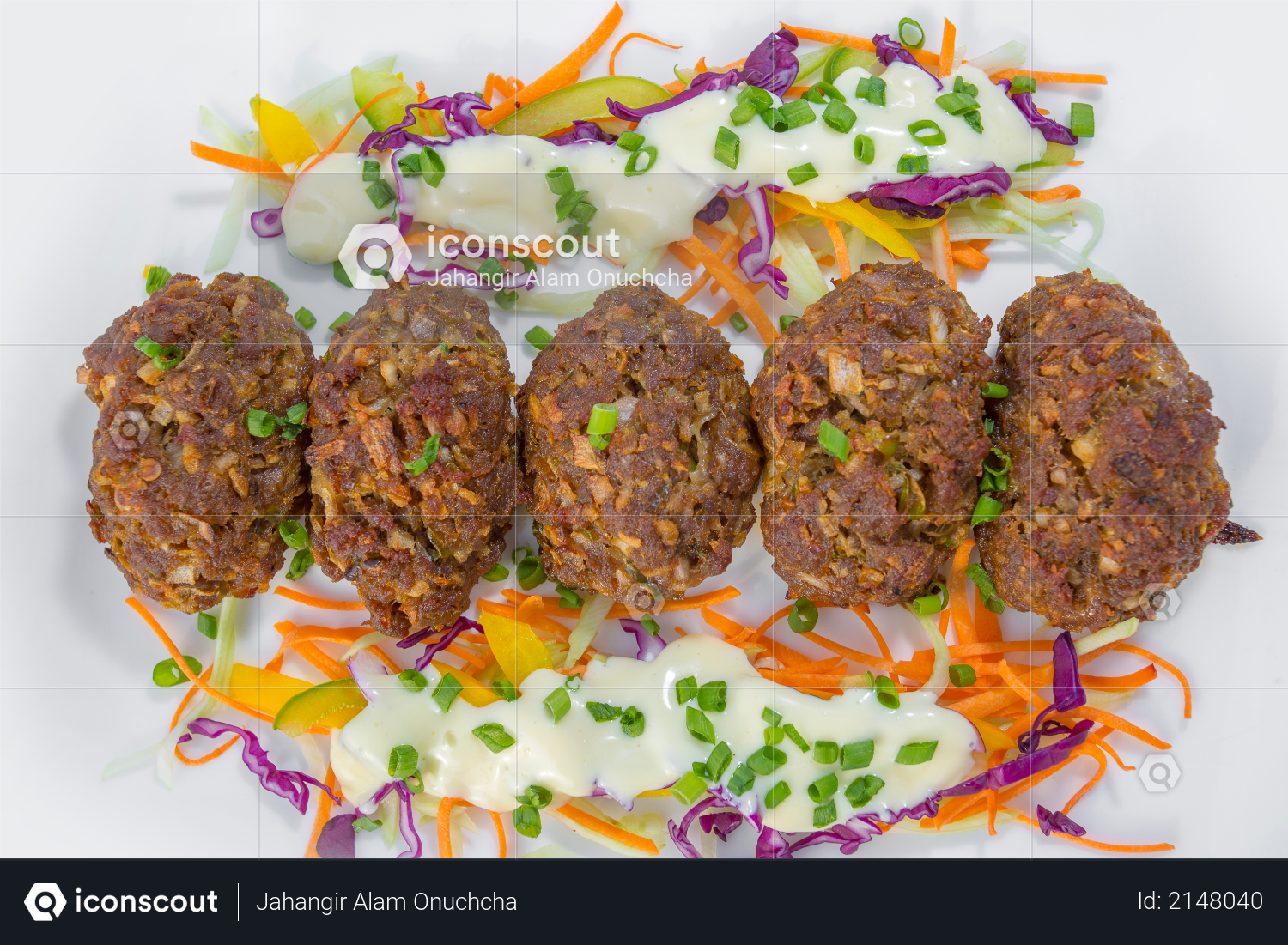 Mutha kabab, its types of making style Photo