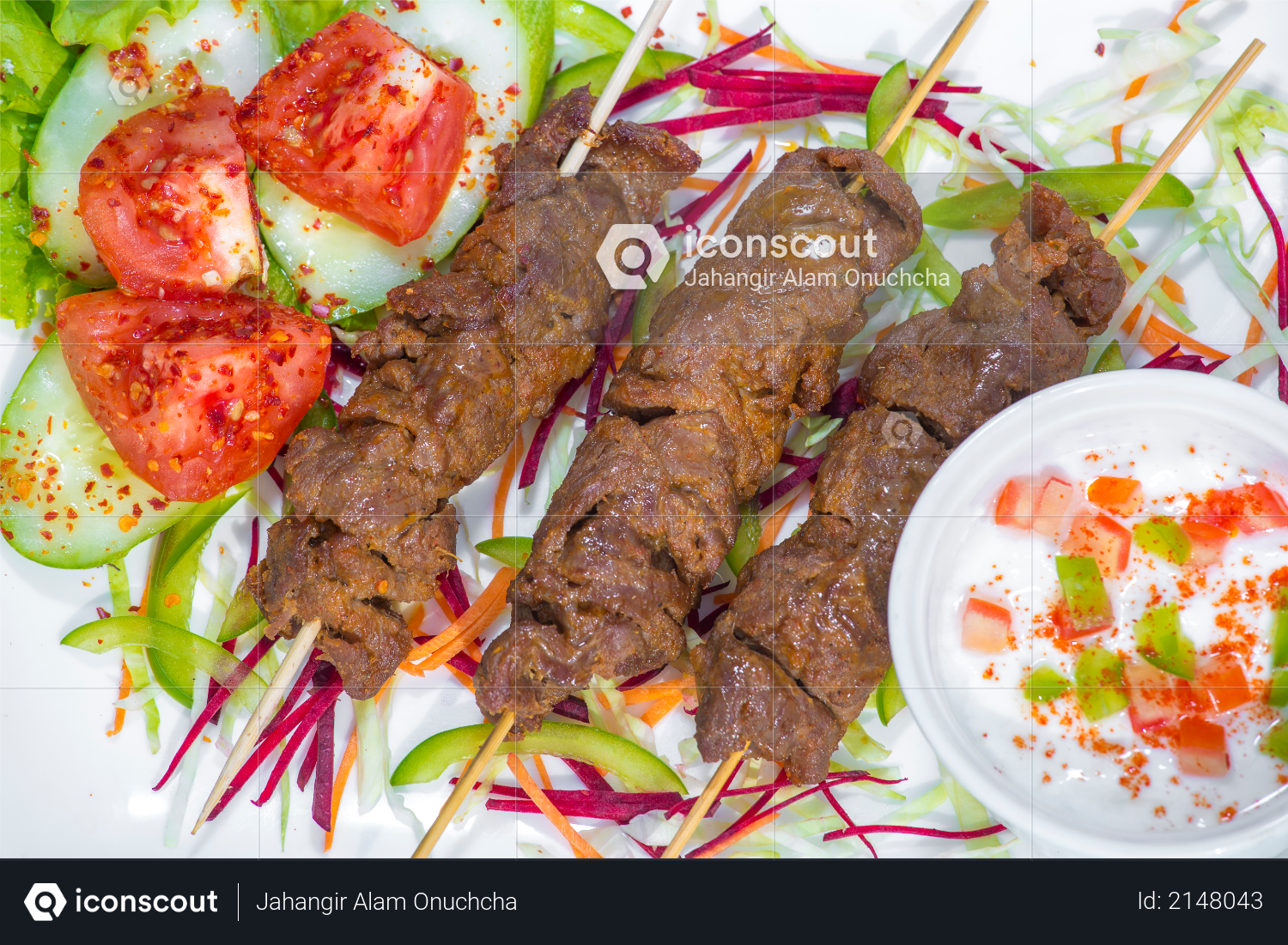Sheek Kebab traditionally strong authentic kebab Photo