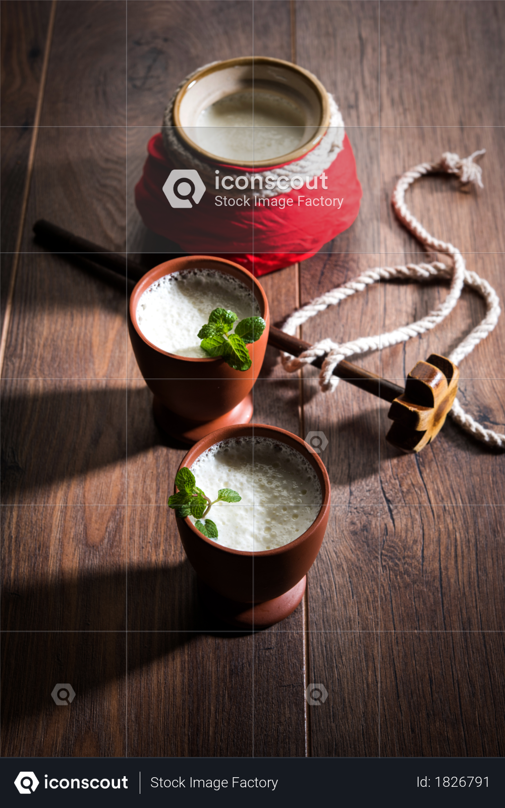 premium sweet lassi or lassie in terracotta glass photo download in png jpg format iconscout