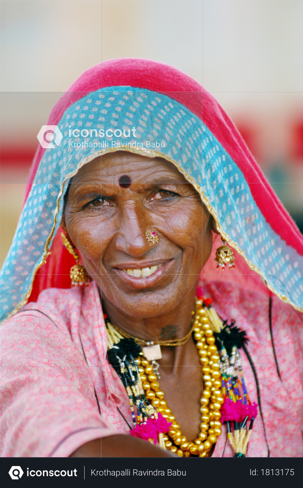 Traditional Indian woman Photo