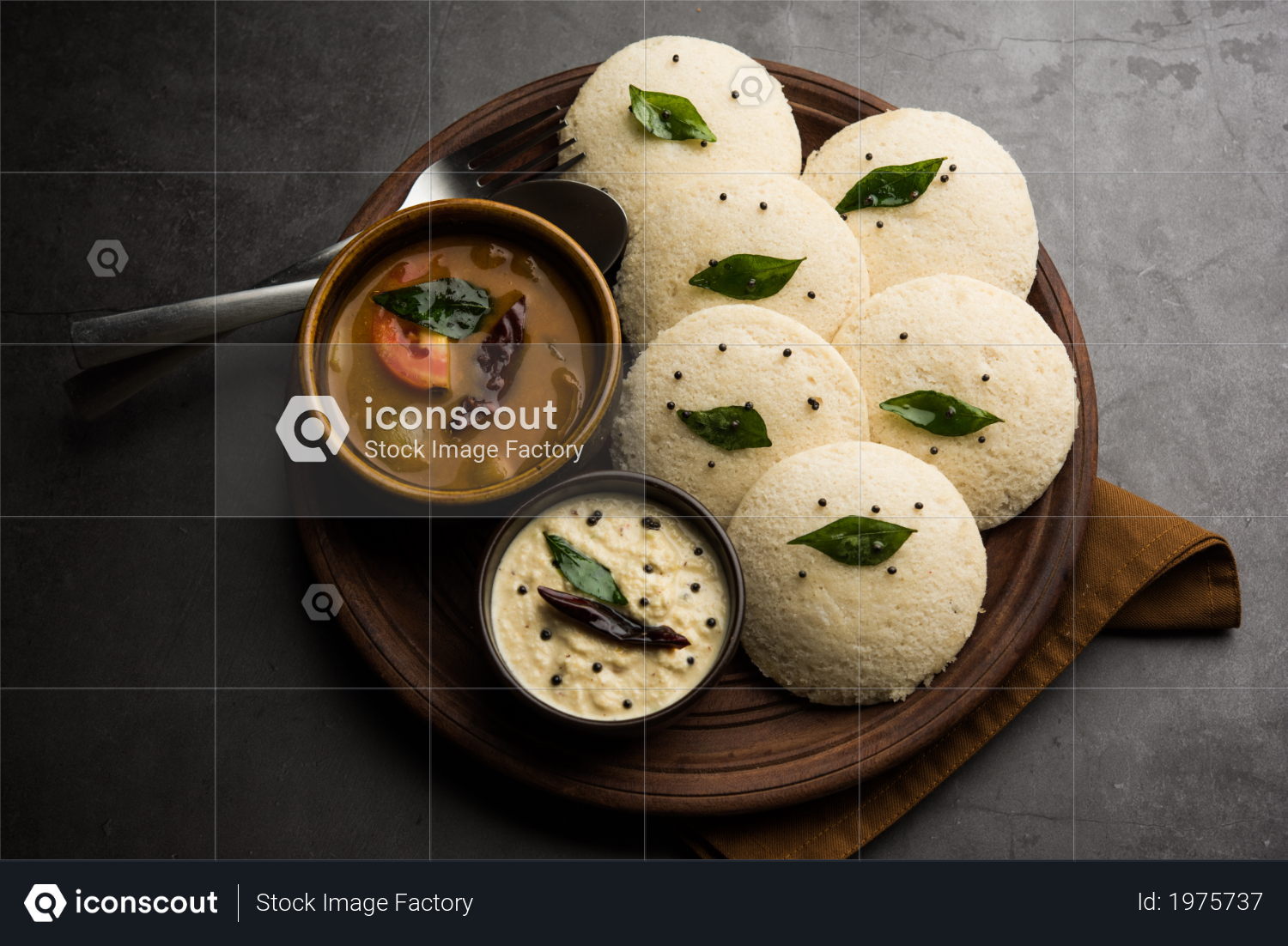 premium traditional south indian food idli or idly served with sambar and white coconut and red chutney in white ceramic plate and bowl on moody background selective focus photo download in png iconscout