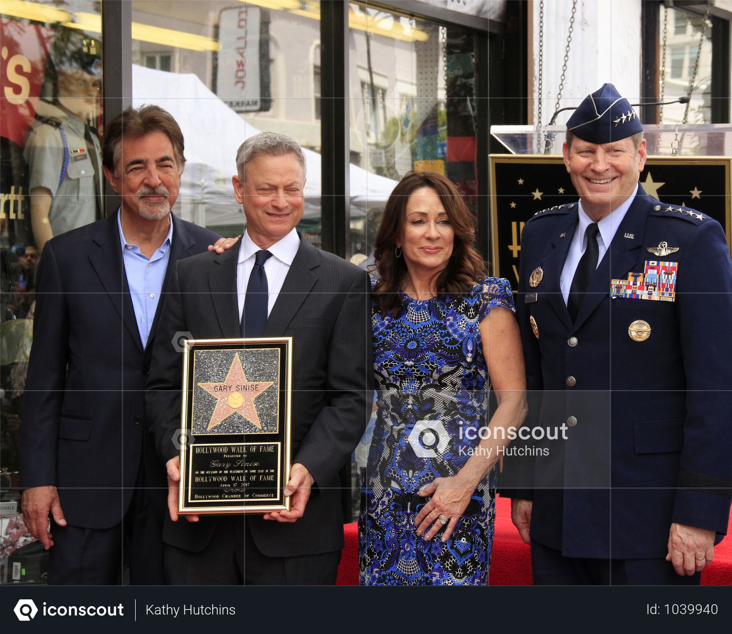 USA - Gary Sinise Honored With Star On The Hollywood Walk Of Fame - Los Angeles Photo