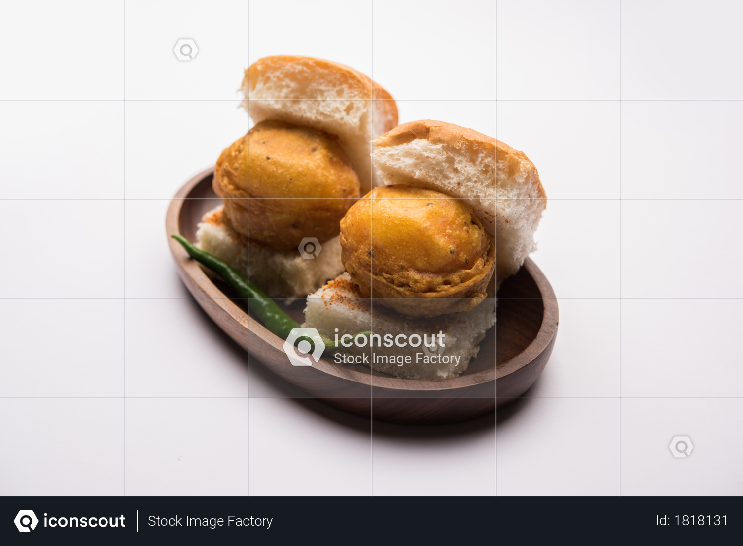 premium vada pav or wada paav photo download in png jpg format iconscout