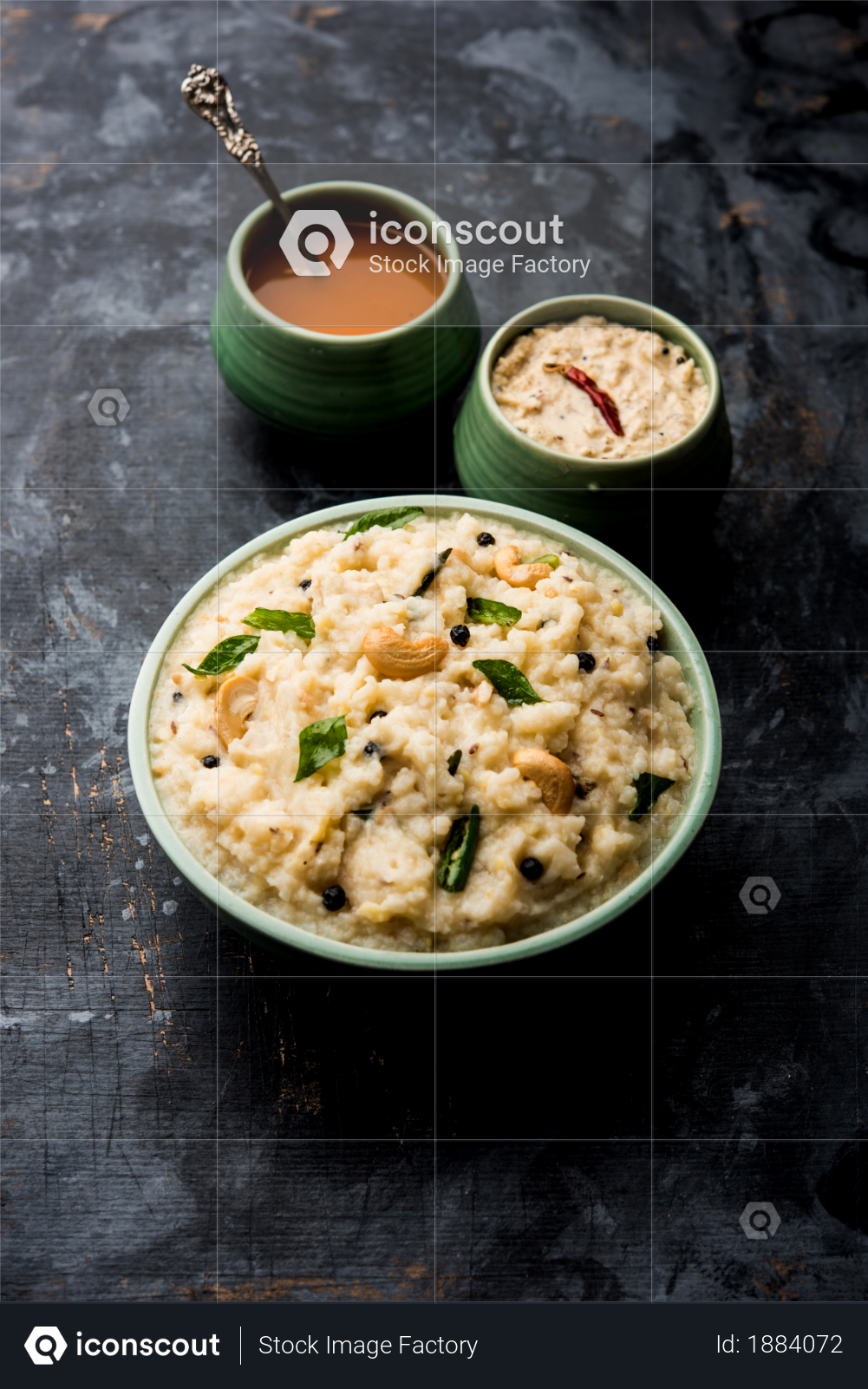 premium ven pongal recipe is a popular south indian food prepared with rice moong dal and served with sambar and coconut chutney selective focus photo download in png jpg format premium ven pongal recipe is a popular south indian food prepared with rice moong dal and served with sambar and coconut chutney selective focus