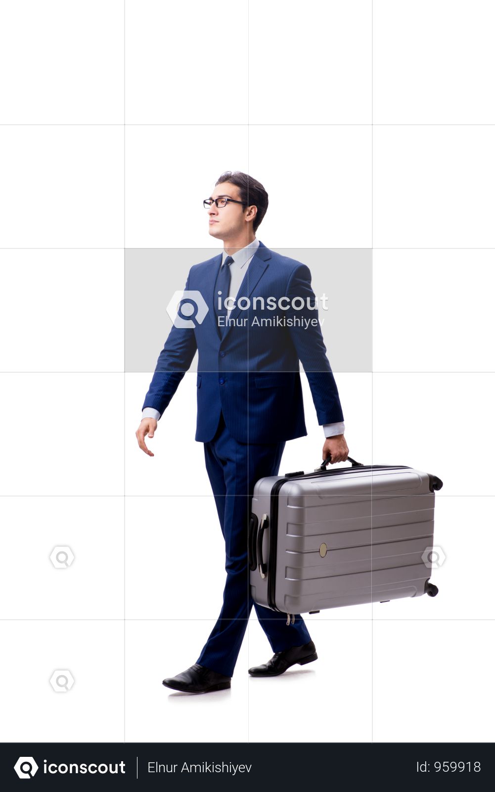 businessman luggage