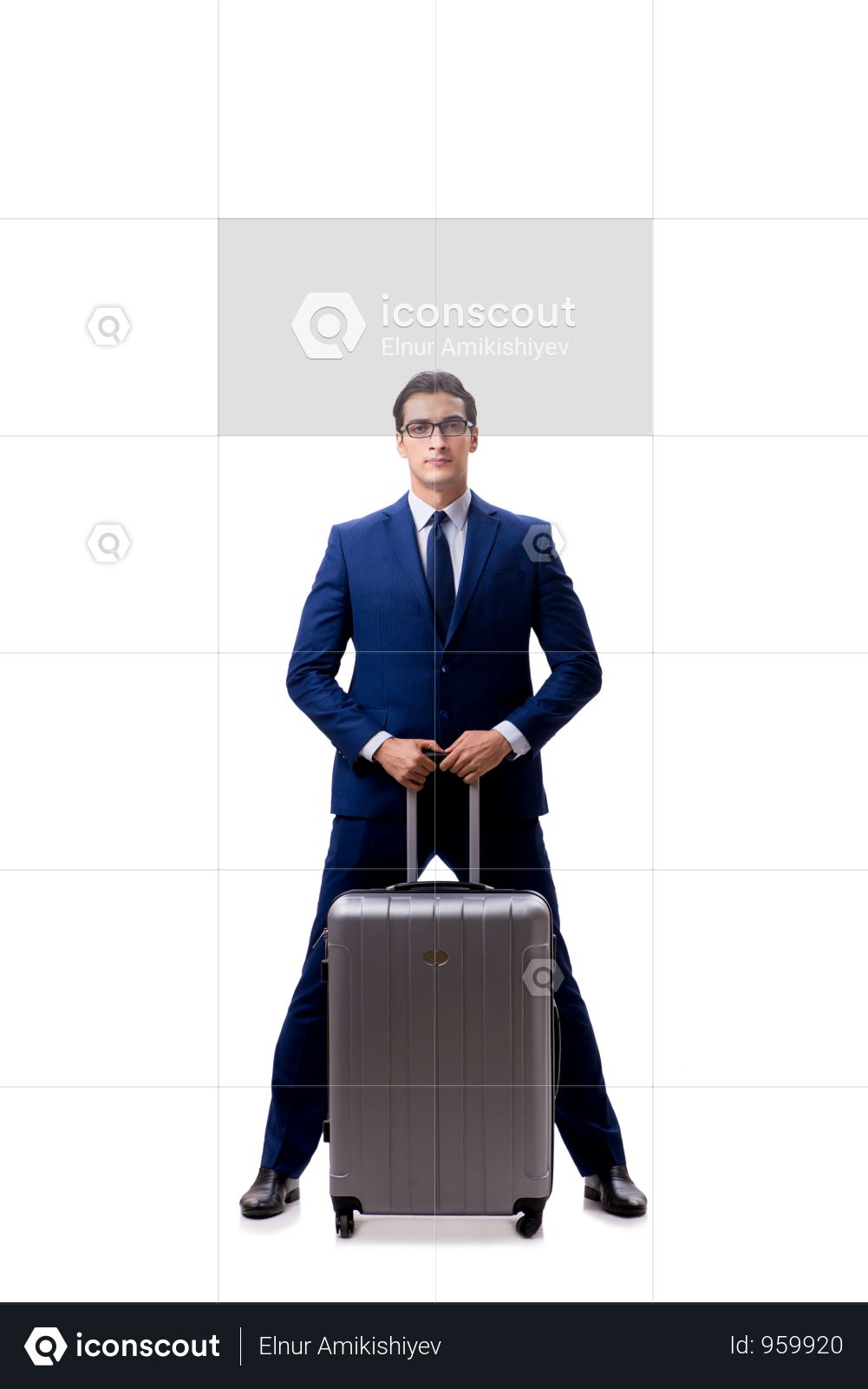 businessman luggage