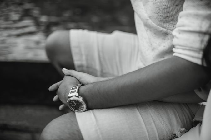 Man Holding Woman's Hand While Boat Ride Photo
