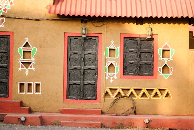 decorative door windows